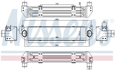 Интеркуллер NISSENS 96243