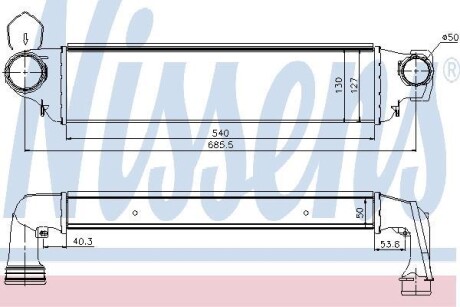 Интеркуллер NISSENS 96654