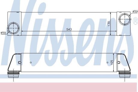 Интеркуллер NISSENS 96657