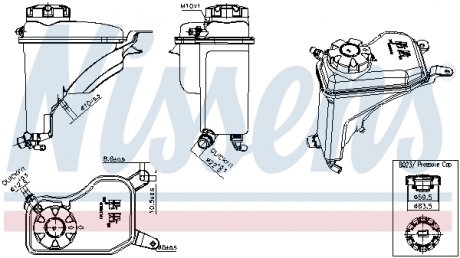 Расширительный бак NISSENS 996268