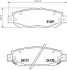 Гальмівні колодки LEXUS GS,IS,SC 97- NISSHINBO NP1027 (фото 1)