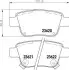 Колодки гальмівні задні дискові Toyota Avensis, Corolla 1.6, 1.8, 2.0 (03-08) NISSHINBO NP1031 (фото 1)