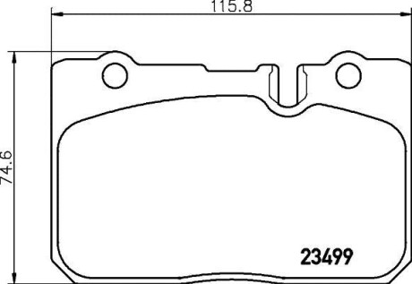 Колодки тормозные передние дисковые Lexus LS 400 (94-97) NISSHINBO NP1063