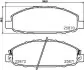 Колодки гальмівні передні дискові Nissan Caravan 2.4, 3.0 (01-) NISSHINBO NP2042 (фото 1)