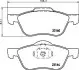 Колодки гальмівні передні дискові Nissan Primera 1.6, 1.8, 2.0 (96-02) NISSHINBO NP2071 (фото 1)