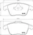 Колодки тормозные дисковые передние Ford Galaxy (06-15)/Mondeo (07-15)/S-Max (06-14)/Citroen C5(01-)/Peugeot 407 SW (04-10) NISSHINBO NP5077 (фото 1)