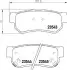 Гальмівні колодки HYUNDAI Sonata V \&#039;\&#039;2,0-3,3 \&#039;\&#039;04-10 NISSHINBO NP6116 (фото 1)