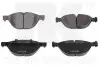Тормозные колодки передние (20.4 мм) (система ATE) BMW X5 (E70/F15) X6 (E71/F16) NK 221541 (фото 1)