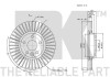 Диск тормозной передний «алюминизированний» NK 312573 (фото 3)