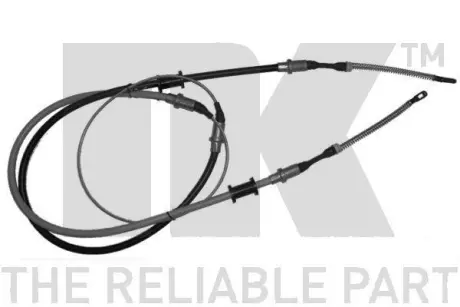 Трос ручного тормоза Opel Kadett E 1.2-1.3 (05 22 561) NK 903658