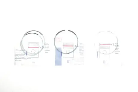 Кільця поршневі Opel Astra/Vectra 1.6i 00- (79.00mm/STD) (1.2-1.2-2) NPR 120 035 0065 00