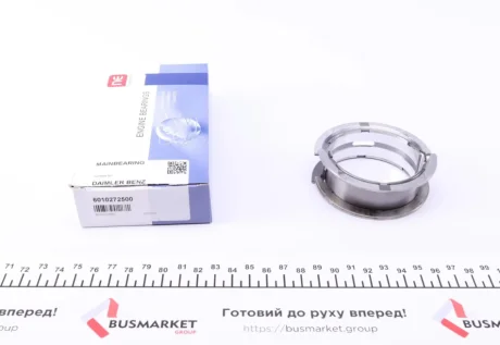 Вкладыши коренные MB Sprinter/Vito OM651 09-(+0,25) (центр.бугель) = 6010272500 NPR 180 010 0015 15