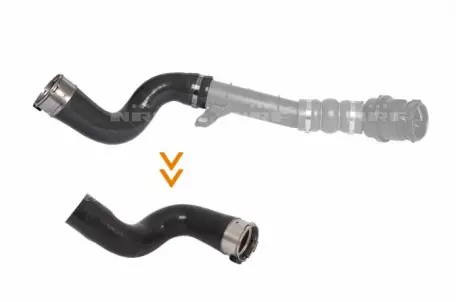 Патрубок інтеркулера Dacia Duster/Renault Clio IV 1.5dCi 13- NRF 166163