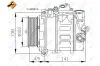 Компрессор кондиционера MB C-class (W203)/E-class (W211) 99- NRF 32216 (фото 5)