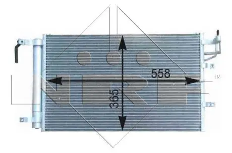 Конденсер кондиціонера NRF 35982