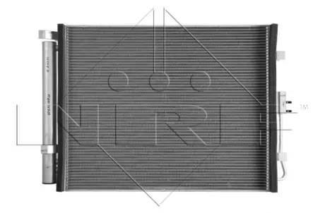 Радіатор кондиціонера (з осушувачем) Kia Soul 09-14 NRF 35984