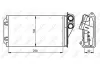 Радіатор пічки Citroen C2/С3 1.1-1.6 02- NRF 54305 (фото 5)