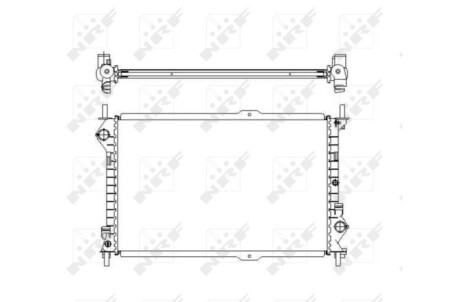 Радиатор охлаждения NRF 54755