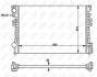Радіатор охолодження Fiat Scudo 1.9D/2.0JTD 96-06 (+AC) NRF 58262 (фото 1)