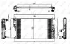 Радиатор охлаждения BMW 1 (F20/F21)/3 (F30/F34)/4 (F36/F33) 1.5-3.0i (B38/N20/N55) NRF 58413 (фото 2)