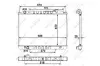 Радіатор охолодження Nissan Navara 2.5D 01- NRF 58418 (фото 1)