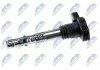 Катушка зажигания (12V / 4 контакта) VAG A3 Leon Octavia Passat 1.8-2.7 95-10 NTY ECZAU004 (фото 2)