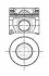 Поршень с кольцами FORD Transit 90.40 2.4TDCI PHFA/PHFC TRAPEZ 06-14 (выр-во) NURAL 87-148107-40 (фото 1)