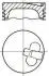 Поршень (92мм) TOYOTA - 2L NURAL 8737380000 (фото 1)