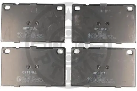 Гальмівні колодки дискові Optimal BP-05301