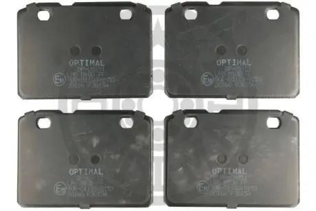 Гальмівні колодки дискові Optimal BP-09151