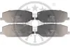 Гальмівні колодки дискові Optimal BP-09394 (фото 1)