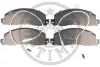 Гальмівні колодки дискові Optimal BP-09417 (фото 1)