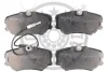 Гальмівні колодки дискові Optimal BP-09539 (фото 1)