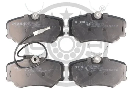 Гальмівні колодки дискові Optimal BP-09539