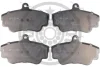 Гальмівні колодки дискові Optimal BP-09623 (фото 1)
