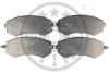 Гальмівні колодки дискові Optimal BP-09634 (фото 1)
