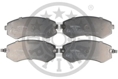 Гальмівні колодки дискові Optimal BP-09634