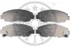 Гальмівні колодки дискові Optimal BP-09653 (фото 1)