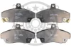 Гальмівні колодки дискові Optimal BP-09660 (фото 1)
