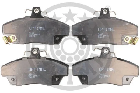 Гальмівні колодки дискові Optimal BP-09660