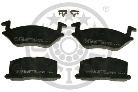Гальмівні колодки дискові Optimal BP-09668