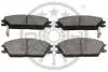 Гальмівні колодки дискові Optimal BP-09680 (фото 2)