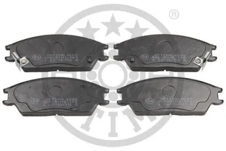 Гальмівні колодки дискові Optimal BP-09680