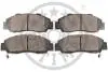 Гальмівні колодки дискові Optimal BP-09708 (фото 2)