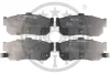 Гальмівні колодки дискові Optimal BP-09728 (фото 1)