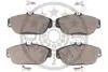 Гальмівні колодки дискові Optimal BP-09736 (фото 2)