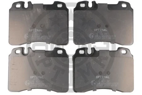 Гальмівні колодки дискові Optimal BP-09753
