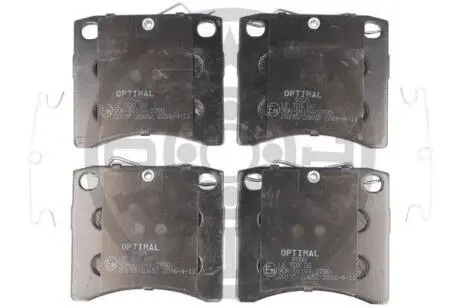 Гальмівні колодки дискові Optimal BP-09760