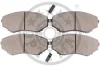 Гальмівні колодки дискові Optimal BP-09779 (фото 2)