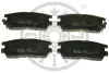 Гальмівні колодки дискові Optimal BP-09792 (фото 1)